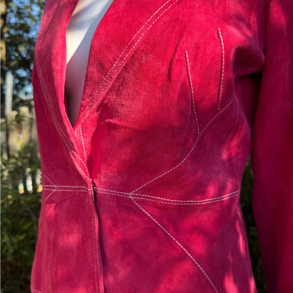 Pink Suede Jacket - Picture 4 of 6
